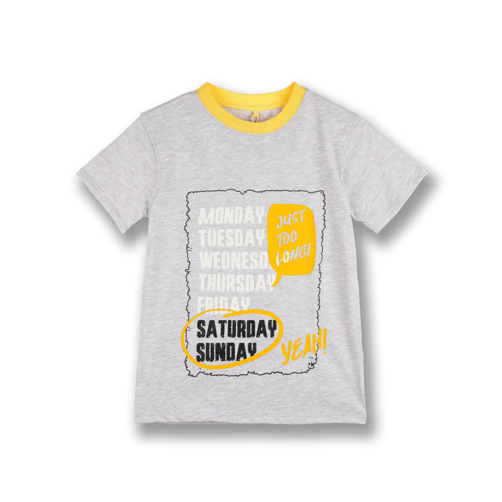 Poney Boys Melange Weekend Yeah! Short Sleeve Tee