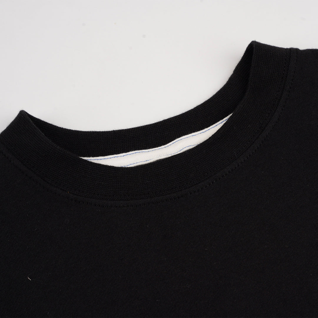 Poney Boys Black Going Off Road Short Sleeve Tee