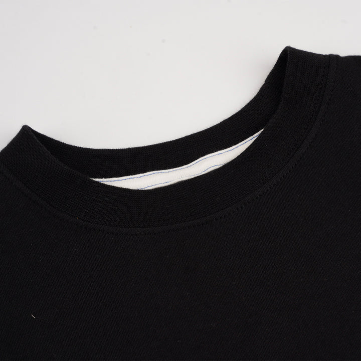 Poney Boys Black Going Off Road Short Sleeve Tee