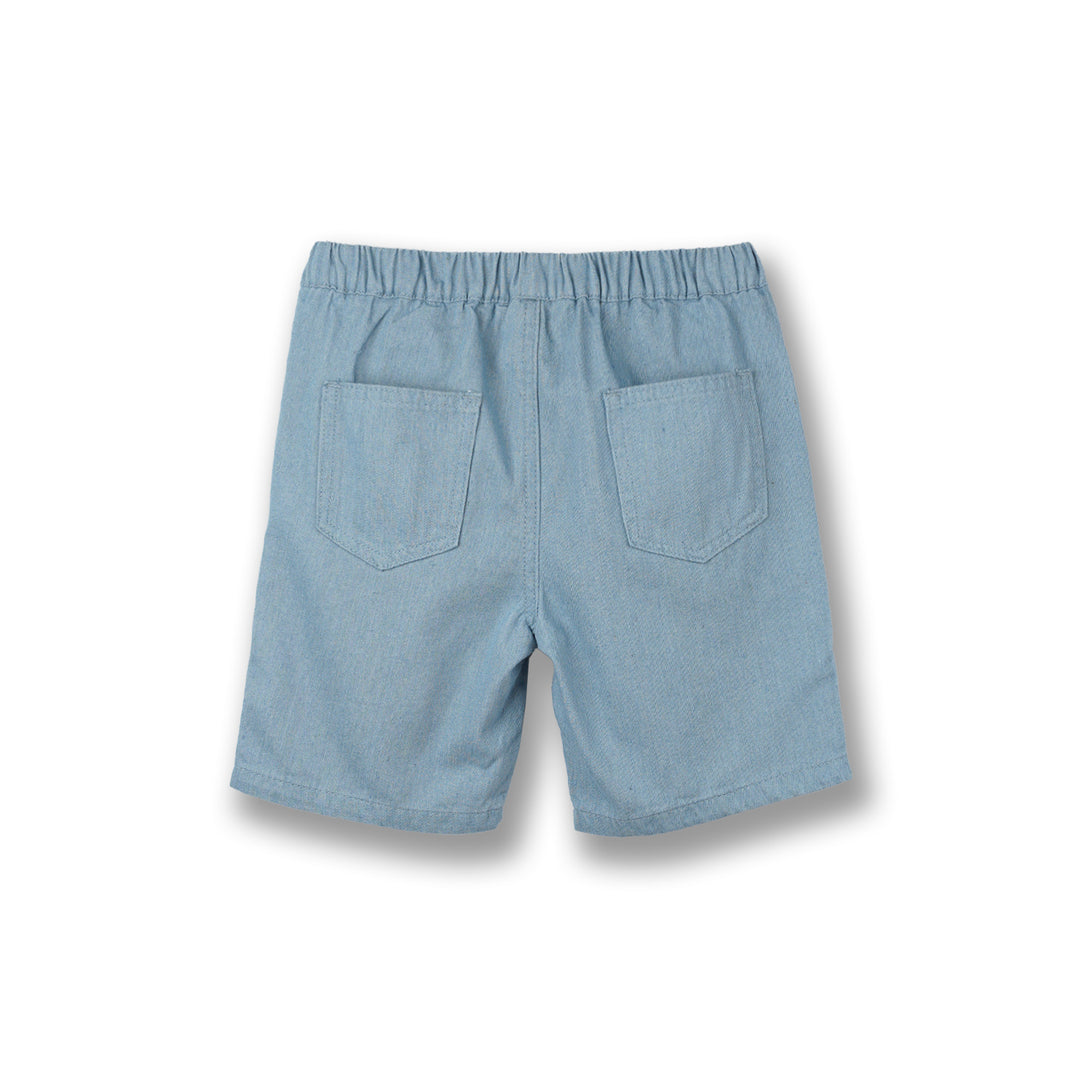 Poney Boys Black Easy Shorts Bermuda 2230123