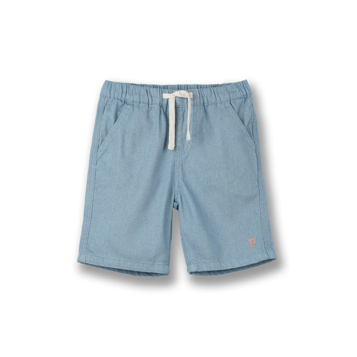 Poney Boys Black Easy Shorts Bermuda 2230123