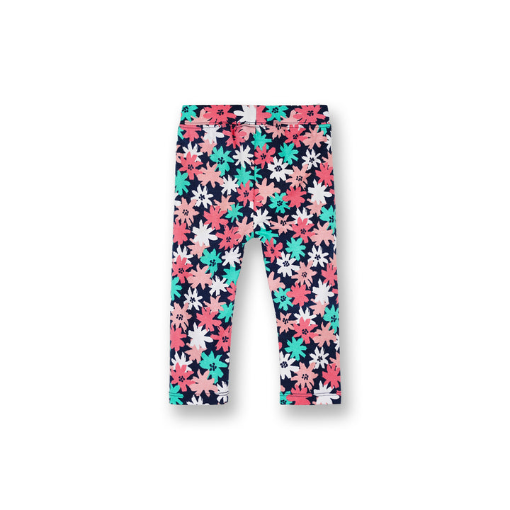 Poney Baby Girls Navy Ditsy Floral Legging