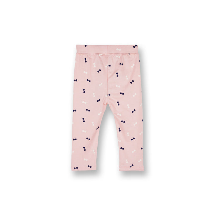 Poney Baby Girls Pink Mellow Ribbon Legging