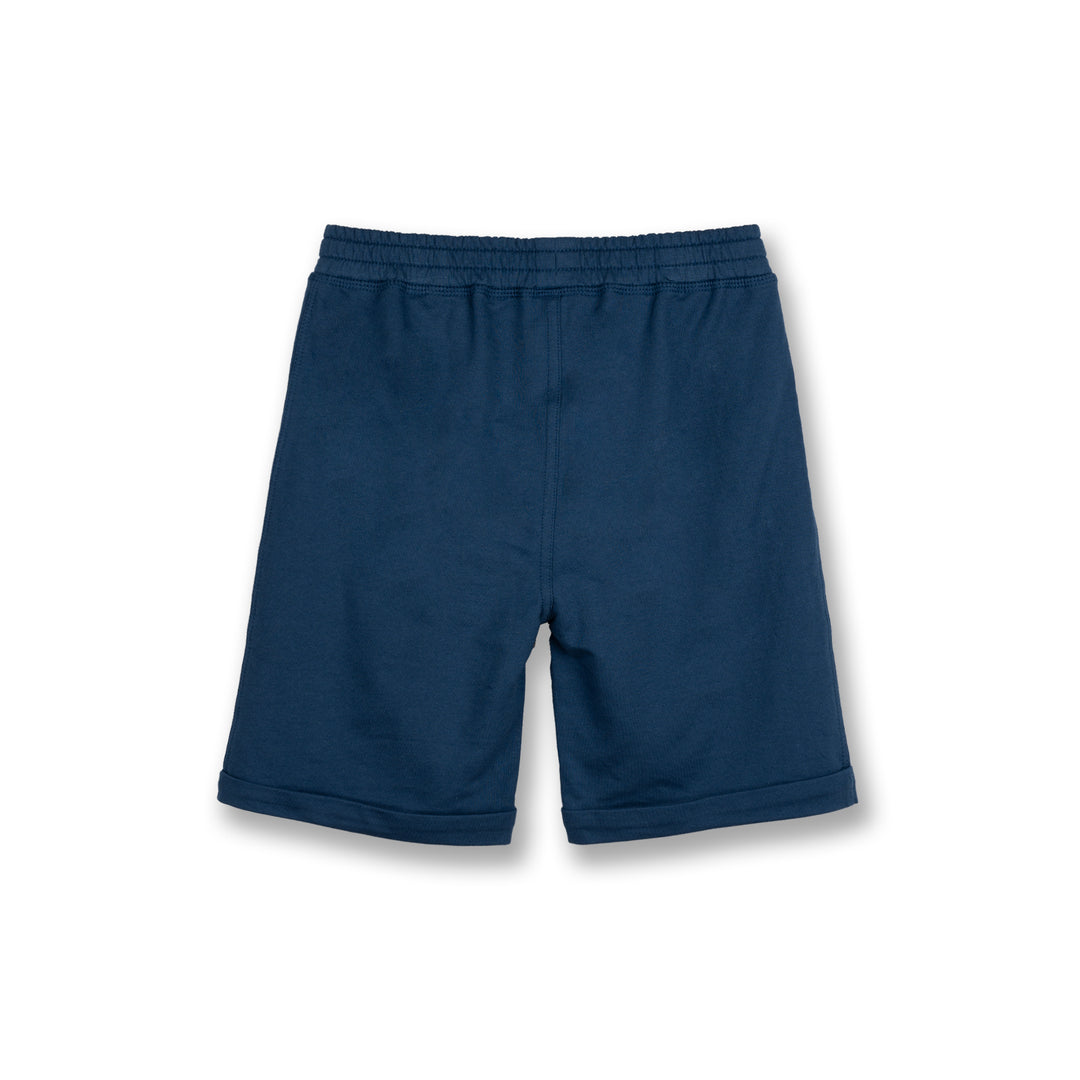 Poney Boys Navy Gibraltar Sea Logo Bermuda