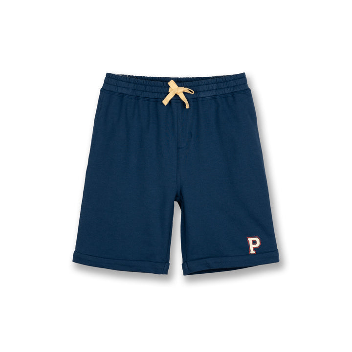 Poney Boys Navy Gibraltar Sea Logo Bermuda