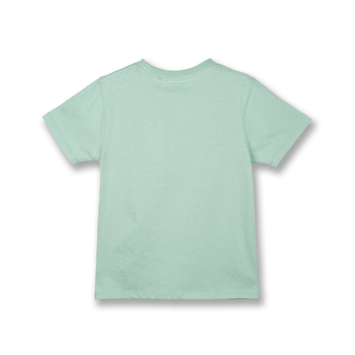 Poney Boys Green Icon P Logo Short Sleeve Tee