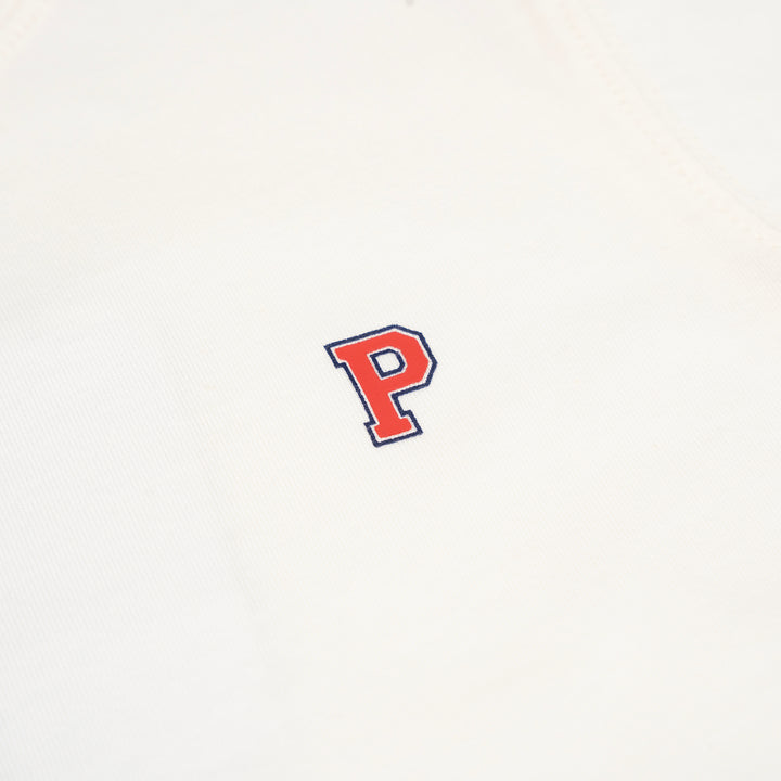 Poney Boys Cream Icon P Logo Short Sleeve Tee