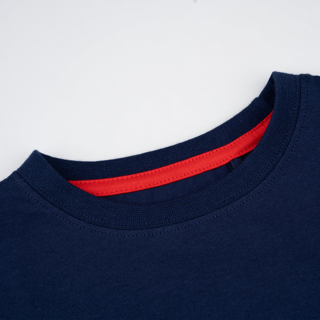 Poney Boys Navy Icon 1992 Logo Short Sleeve Tee