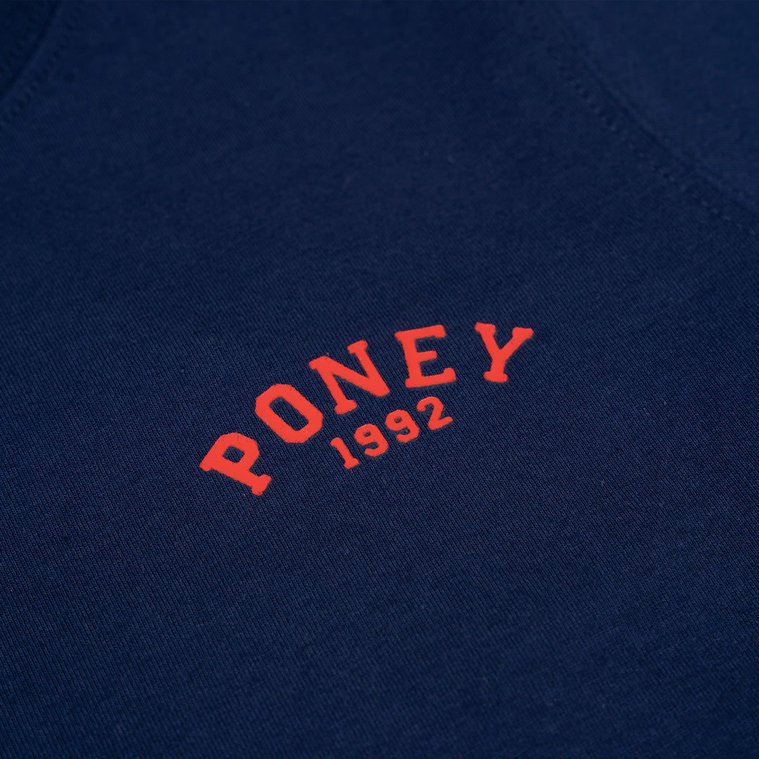 Poney Boys Navy Icon 1992 Logo Short Sleeve Tee