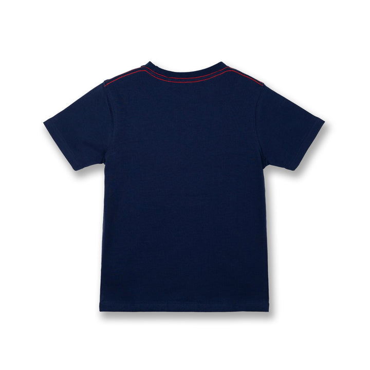 Poney Boys Navy Icon 1992 Logo Short Sleeve Tee