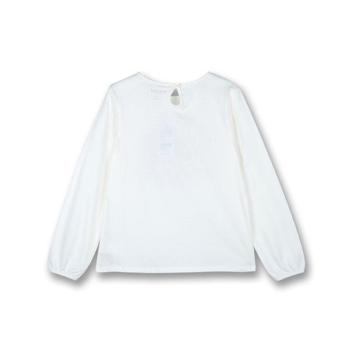 Poney Girls White Class Of 1992 Poney Long Sleeve Tee