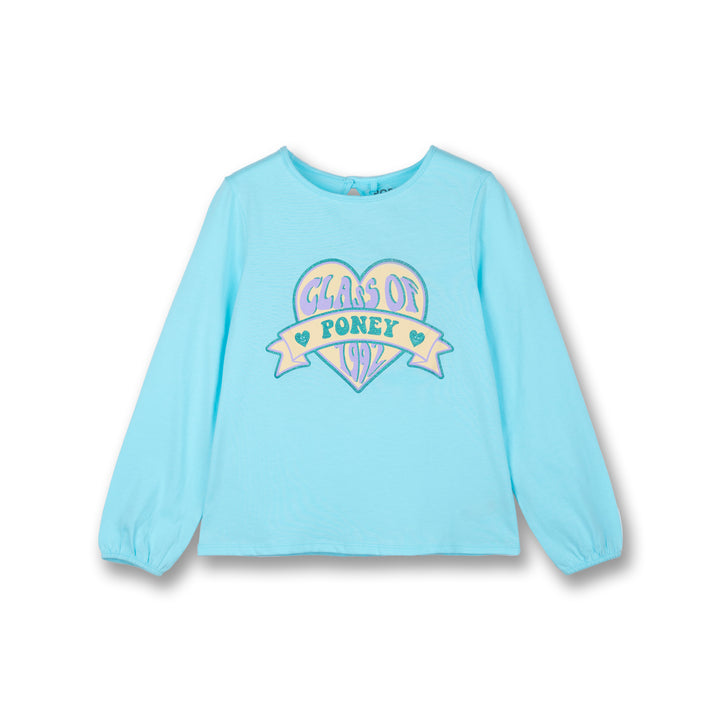 Poney Girls Turquoise Class Of 1992 Poney Long Sleeve Tee