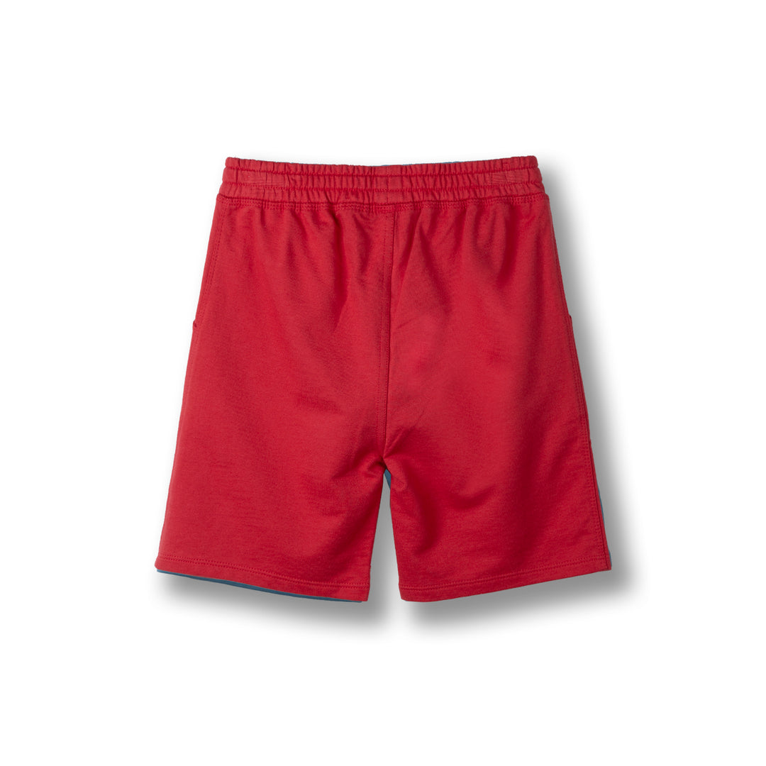 Poney Boys Maroon Sporty Authentic Bermuda