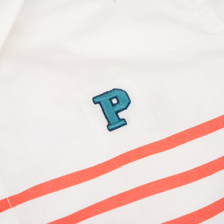 Poney Boys White Isaac Party Choice Long Sleeve Shirt