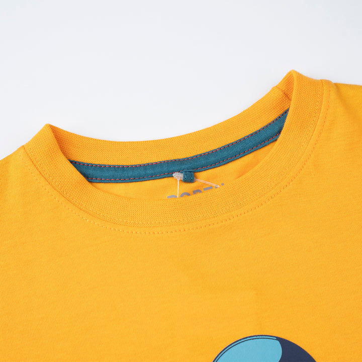 Poney Boys Orange Let’s Go Planet Hopping! Short Sleeve Tee