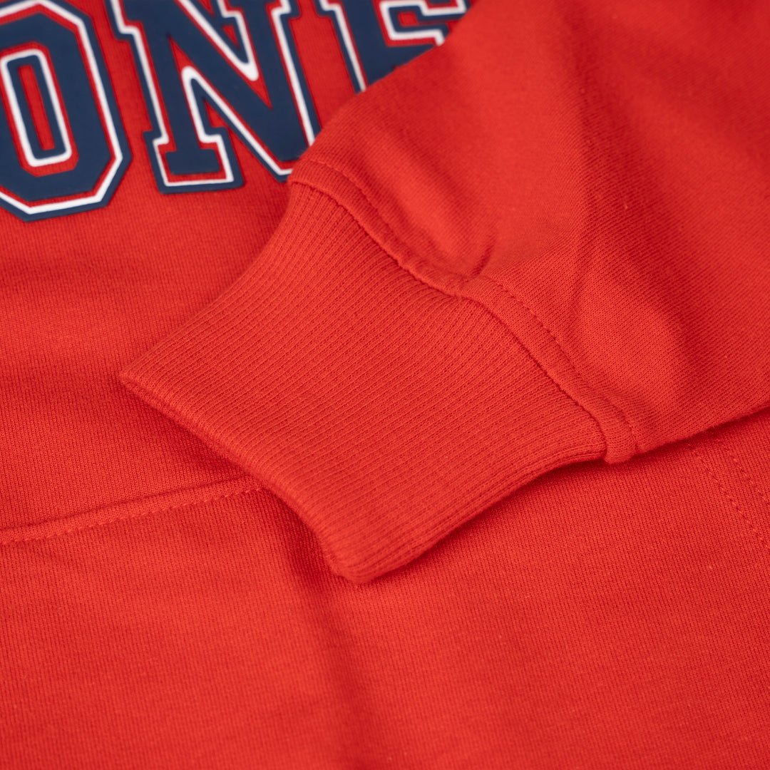 Poney Boys Red Poney Iconic Long Sleeve Hoodie