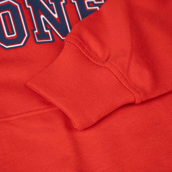 Poney Boys Red Poney Iconic Long Sleeve Hoodie