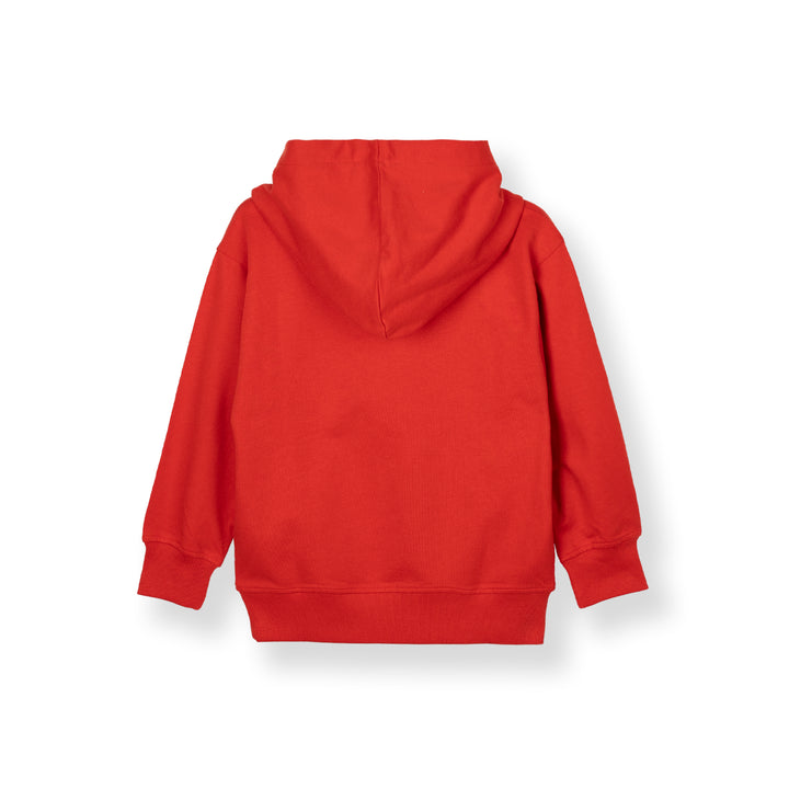 Poney Boys Red Poney Iconic Long Sleeve Hoodie