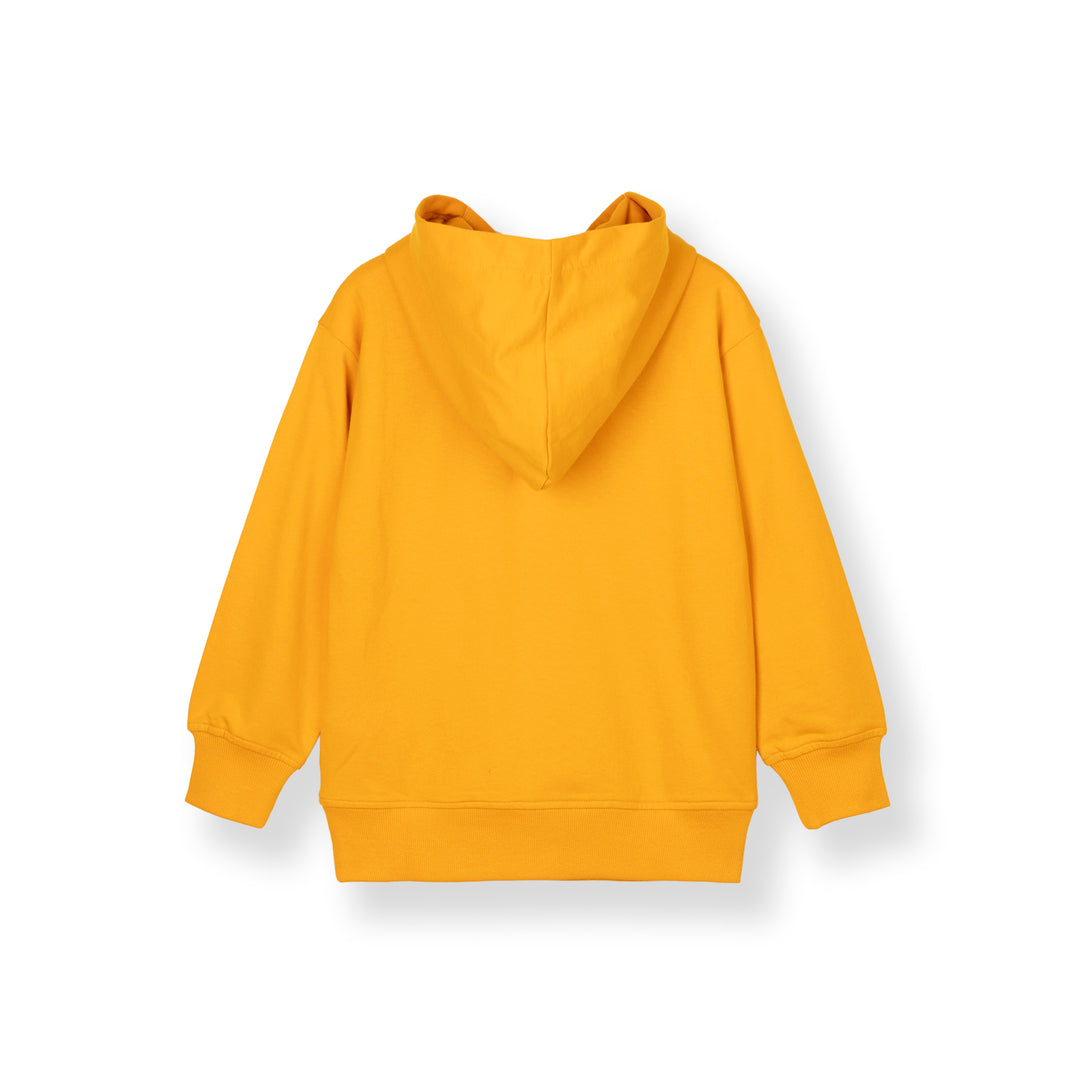 Poney Boys Mustard Poney Iconic Long Sleeve Hoodie