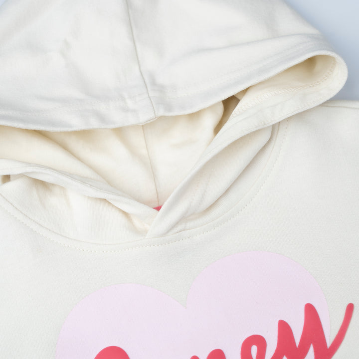 Poney Girls Cream Iconic Hoodie