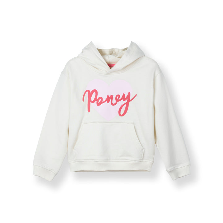 Poney Girls Cream Iconic Hoodie