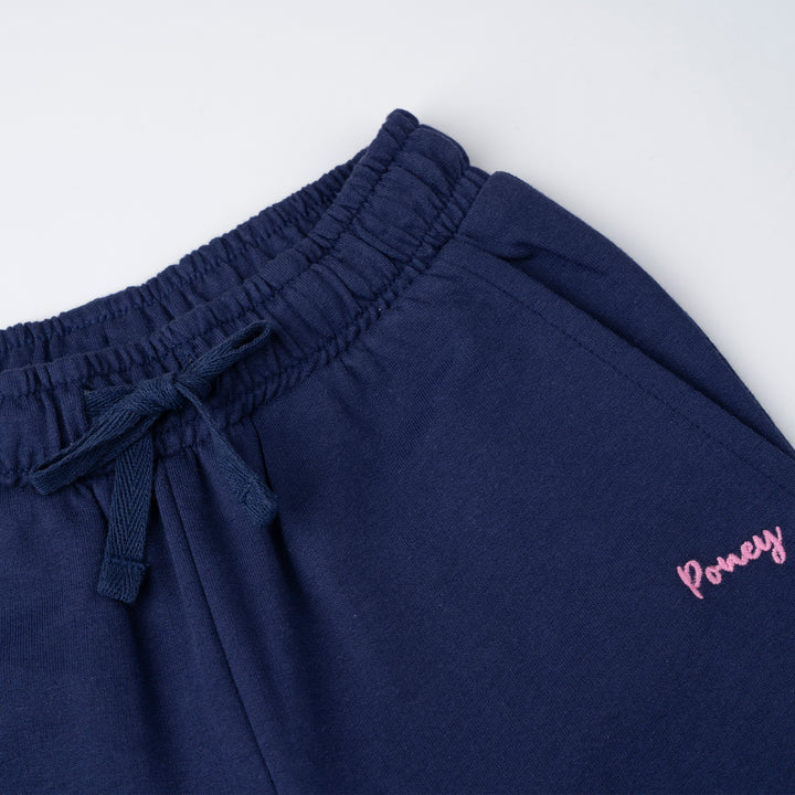 Poney Girls Navy Jogger