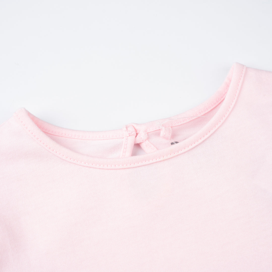 Poney Girls Light Pink Roller Kitty Long Sleeve Tee 2240185