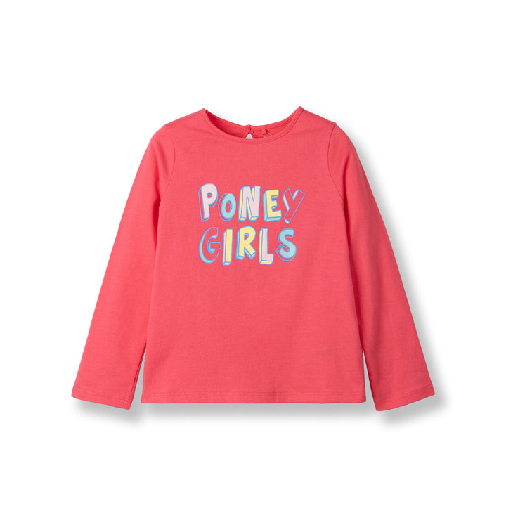 Poney Girls Fuchsia Long Sleeve Tee 2240186