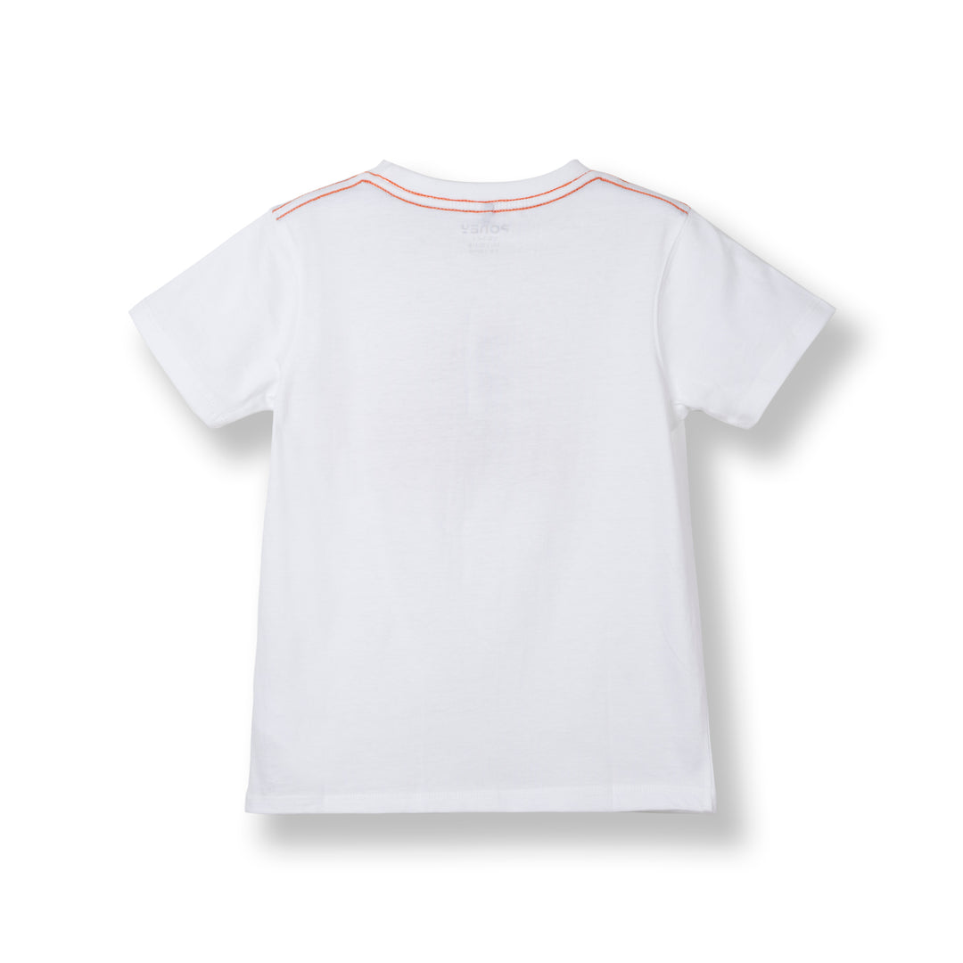 Poney Boys White Ultimate Lokal Game Champ Short Sleeve Tee