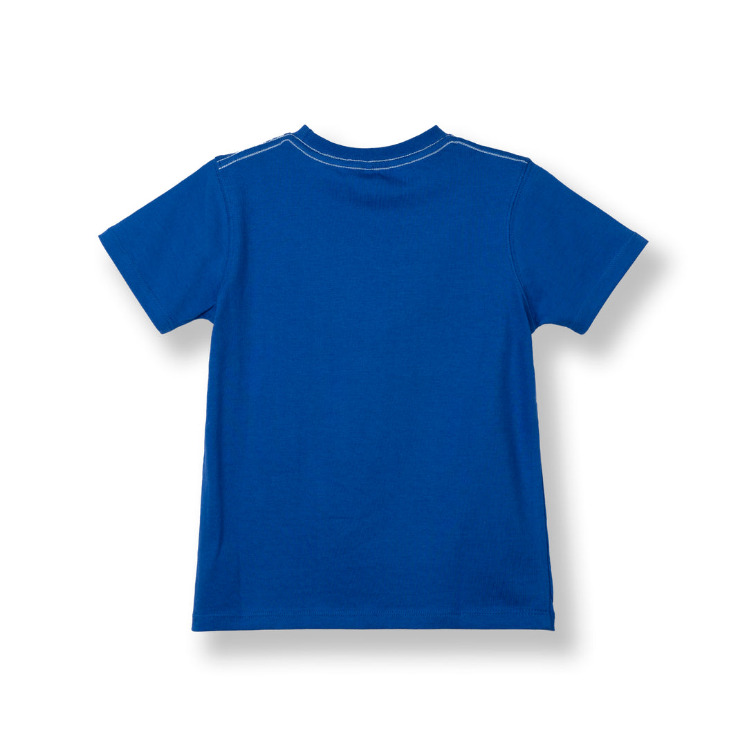 Poney Boys Blue Poney’s Ice-cream Bike Short Sleeve Tee