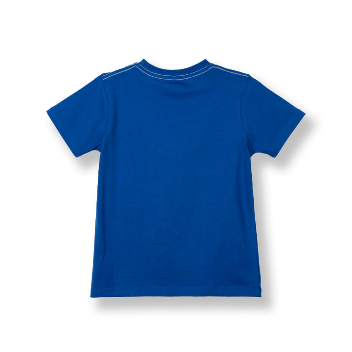 Poney Boys Blue Poney’s Ice-cream Bike Short Sleeve Tee