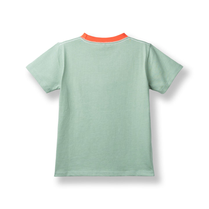 Poney Unisex Green Poney Logo Graphic Short Sleeve Tee