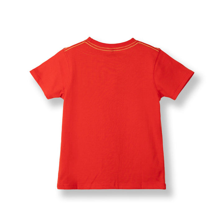 Poney Boys Red Poney Logo Short Sleeve Tee 2240299