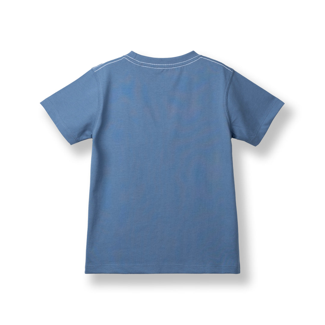 [Online Exclusive] Poney Unisex Blue Poney Logo Short Sleeve Tee