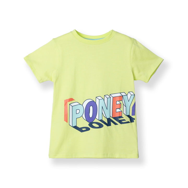 Lime Poney Logo Short Sleeve Tee 2240352