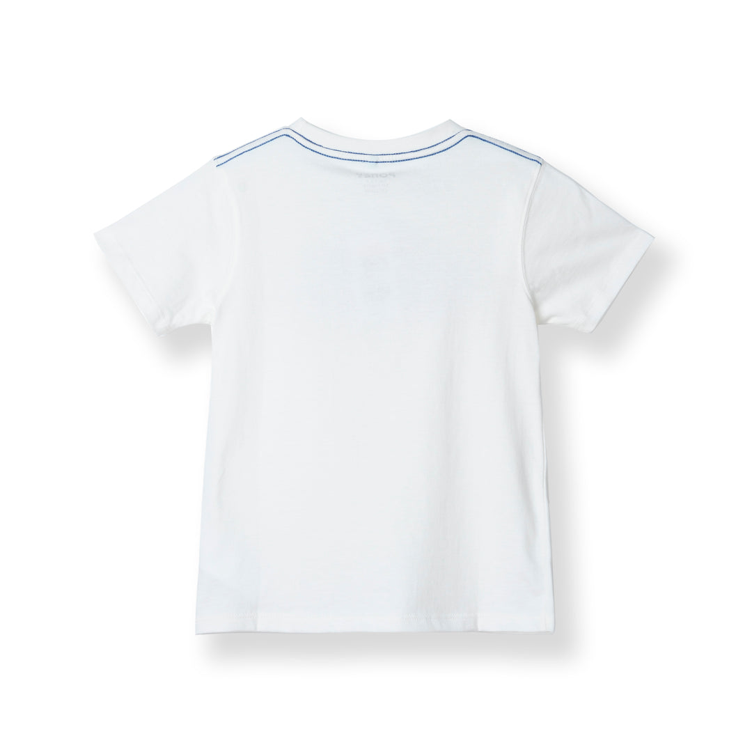 White Poney Logo Short Sleeve Tee 2240353