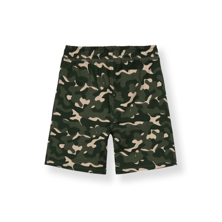 Boys Army Green Fench Terry Bermuda