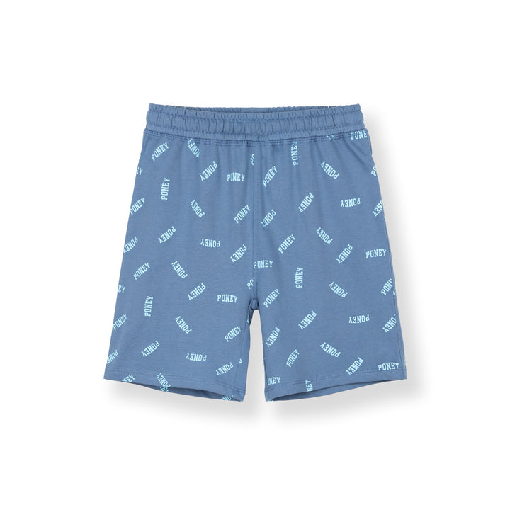 Boys Blue Fench Terry Bermuda