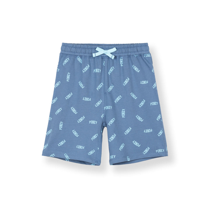 Boys Blue Fench Terry Bermuda