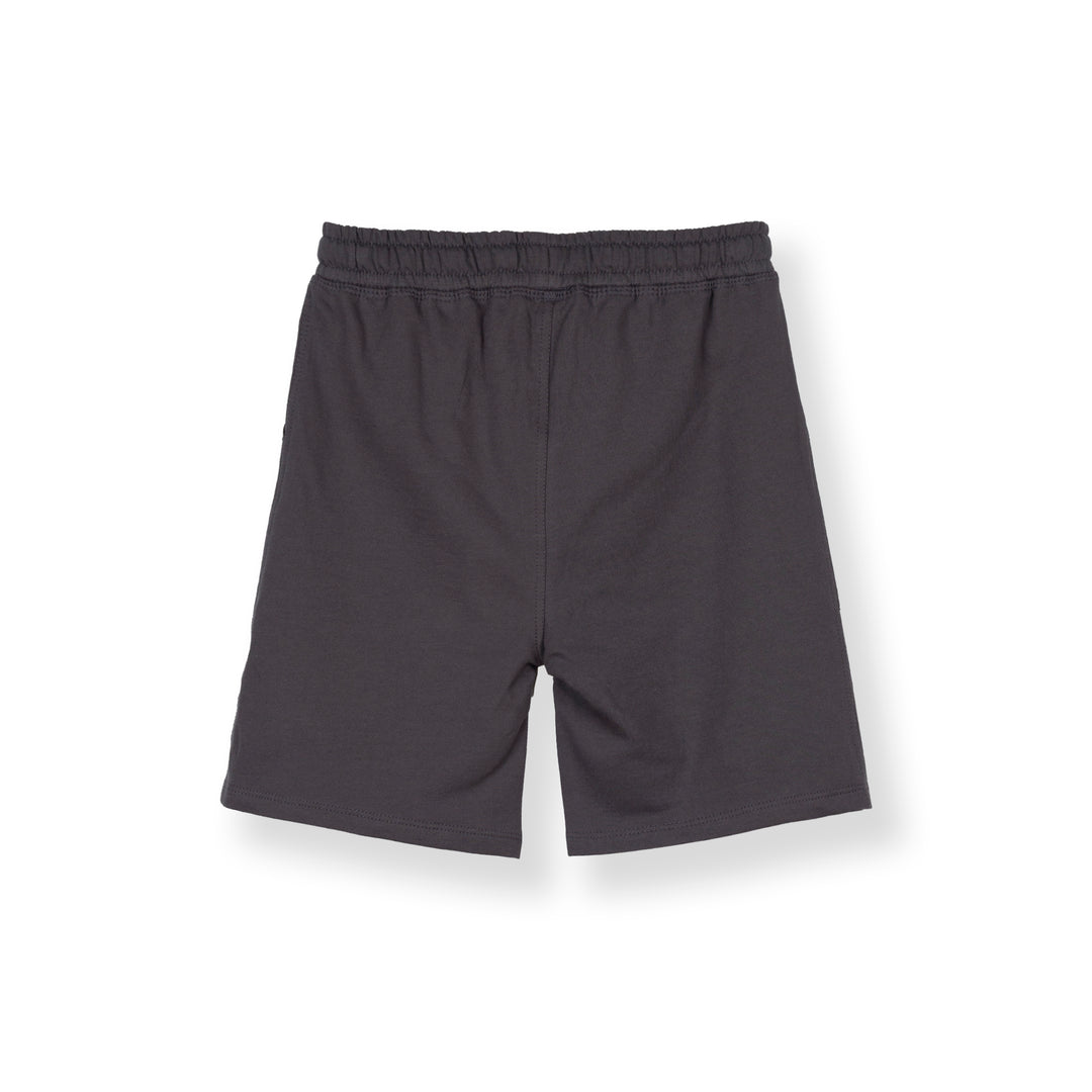 Boys Dk Grey Fench Terry Bermuda