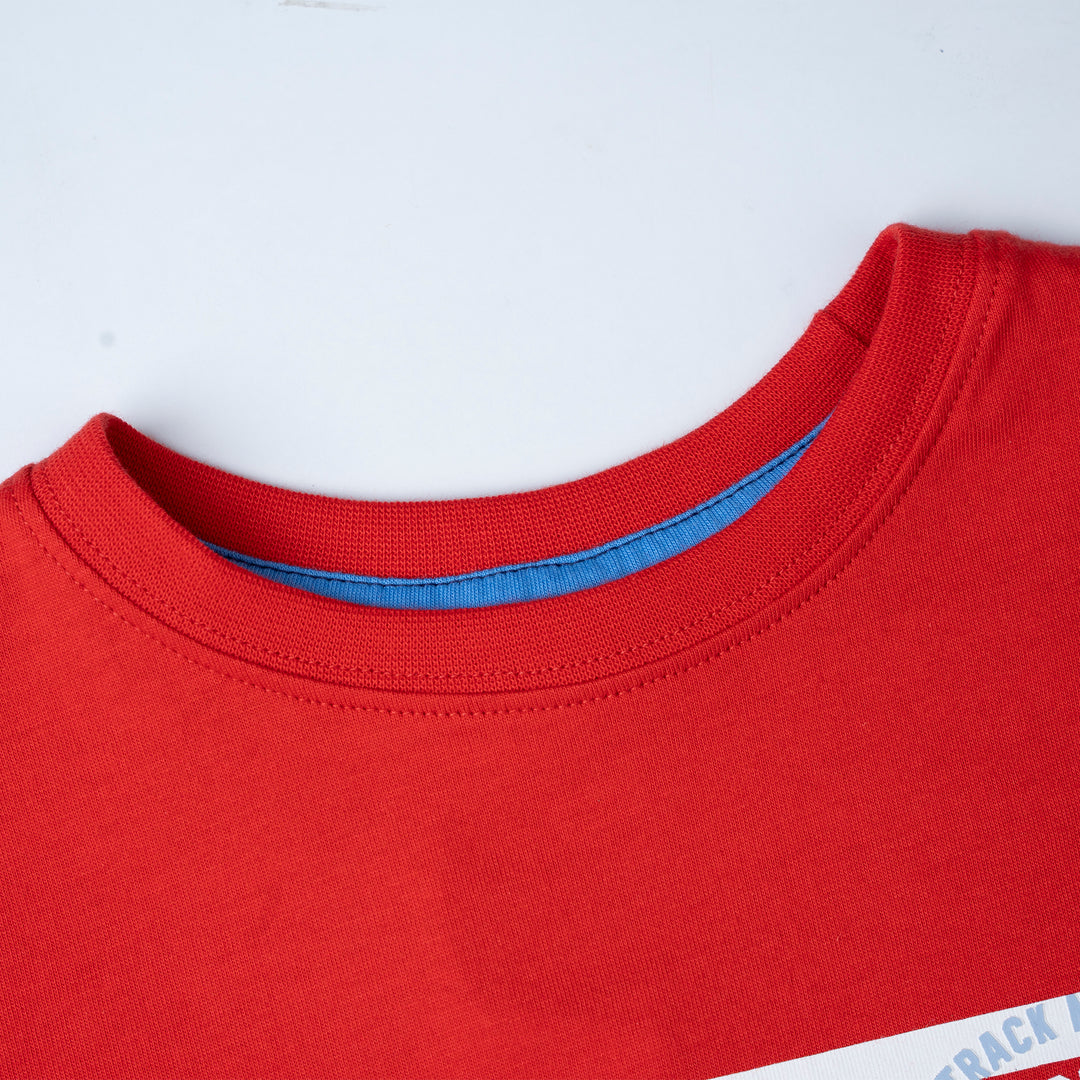 Poney Red Track & Field Short Sleeve Tee