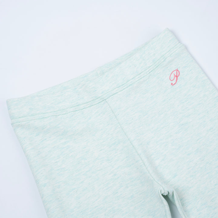 [ONLINE EXCLUSIVE] Poney Girls Light Green Melange Legging