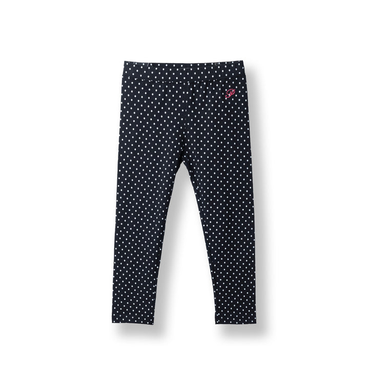 Poney Girls Black & White Polka Dot Legging