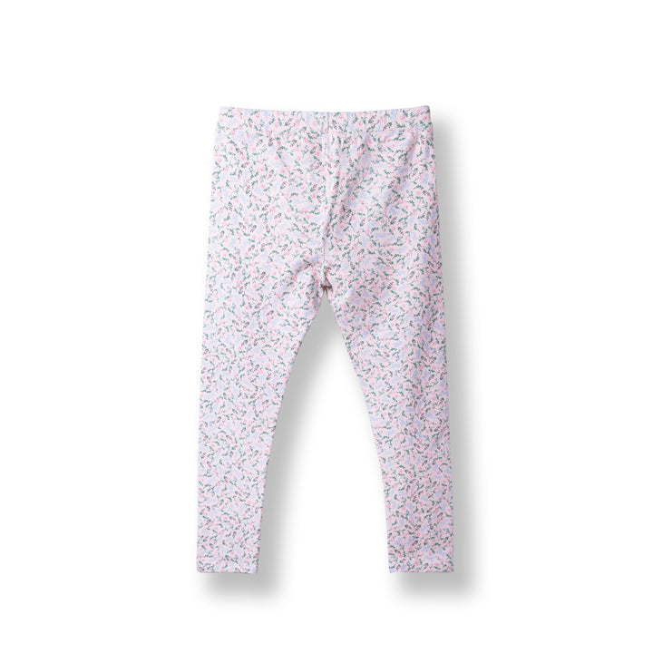 Poney Girls Light Pink Ditsy Flower Legging