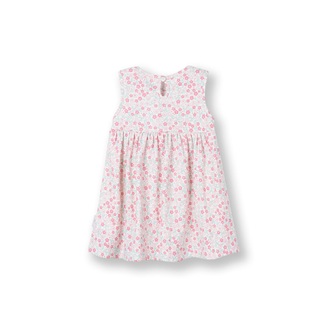 Poney Baby Girls Lt.Pink Patterned Sleeveless Dress