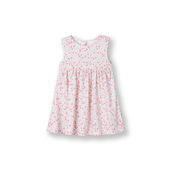 Poney Baby Girls Lt.Pink Patterned Sleeveless Dress