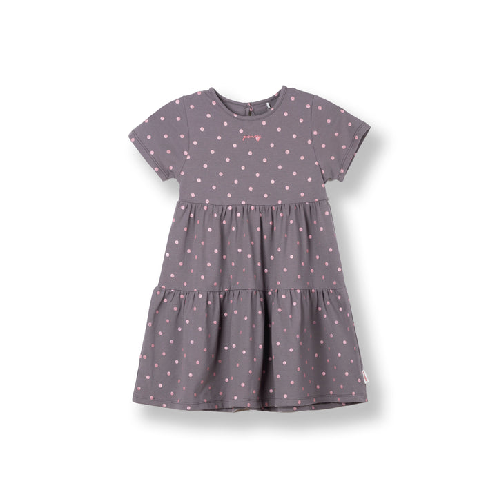 Poney Girls Patterned Short Sleeve Dress 2240450