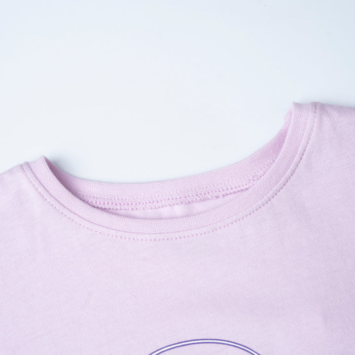 Just Play Poney Album Lt Purple Short Sleeve Tee