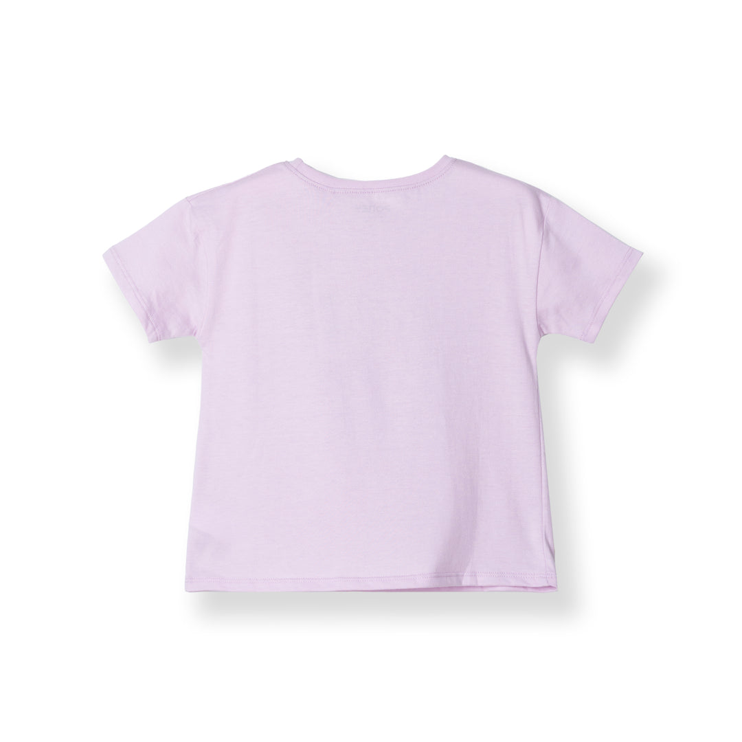 Just Play Poney Album Lt Purple Short Sleeve Tee