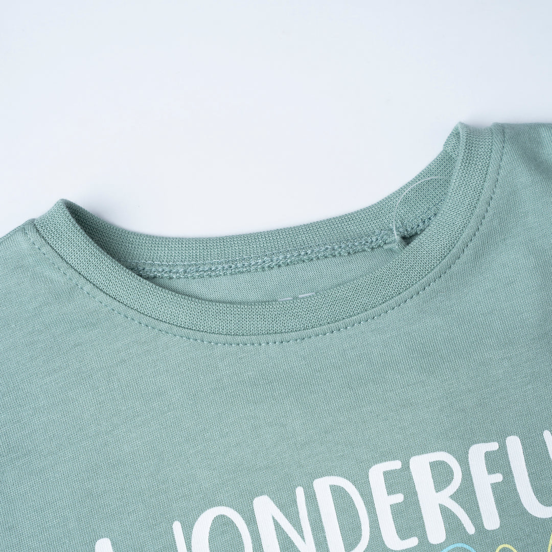 Wonderful Green Short Sleeve Tee